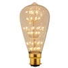 LED Squirrel Cage 2W B22d Rustic ST64 Gold 2100K