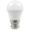 Crompton LED 45mm Round Thermal Plastic 5.5W B22d Daylight Opal