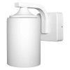 White E27 Endura Classic Lantern Cylinder IP43 220-240V (No Lamp)