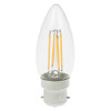 LED Candle Clear 4W BC 2700K 400lm Prolite