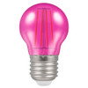 LED Round 45mm ES 4W Pink Harlequin