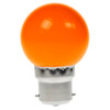 LED 45mm Round 1W B22d Orange