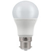 Crompton LED GLS Thermal Plastic 5.5W B22d Very Warm White Opal