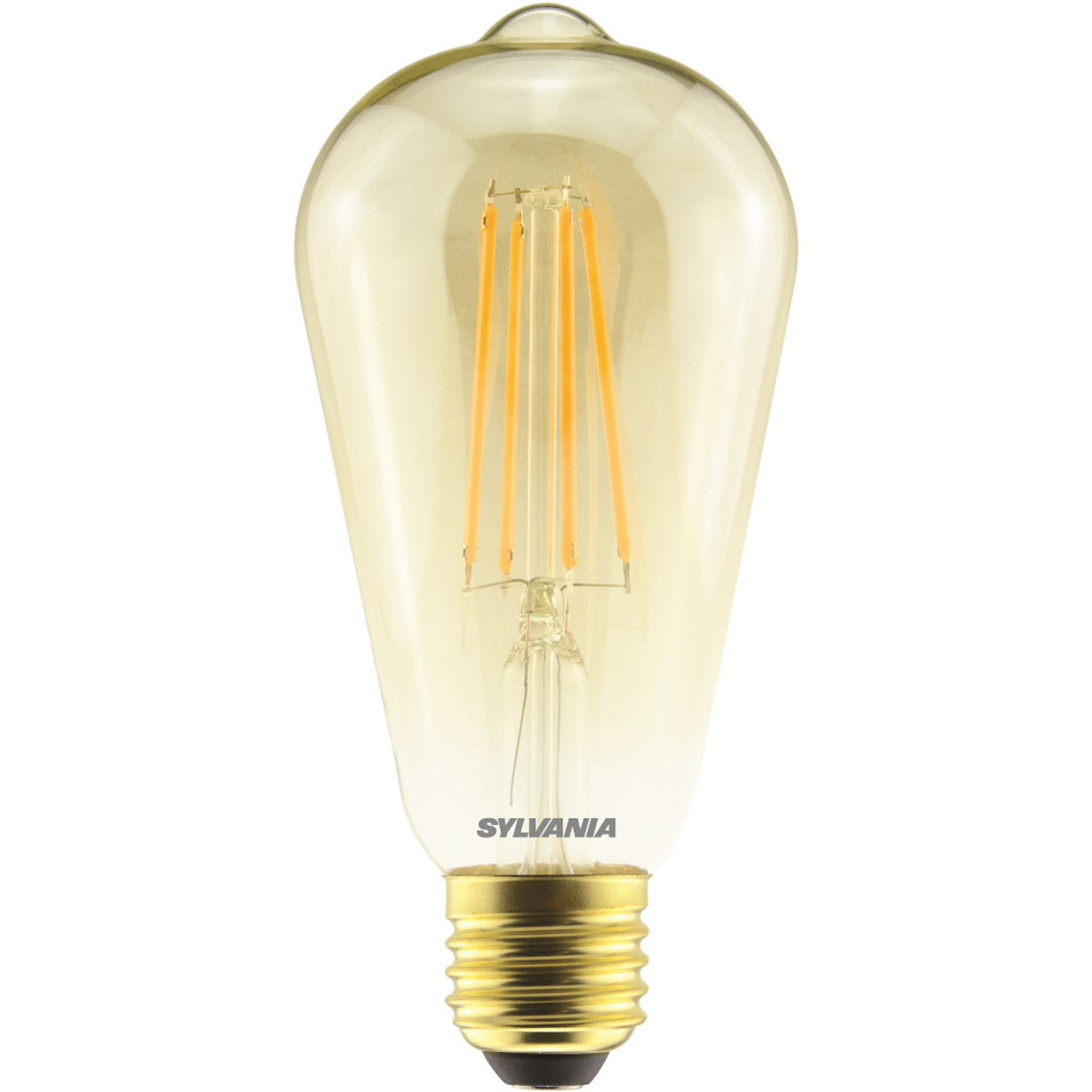 Sylvania ToLEDo Retro ST64 Gold 6W 240V 560lm 825 E27 Dimmable