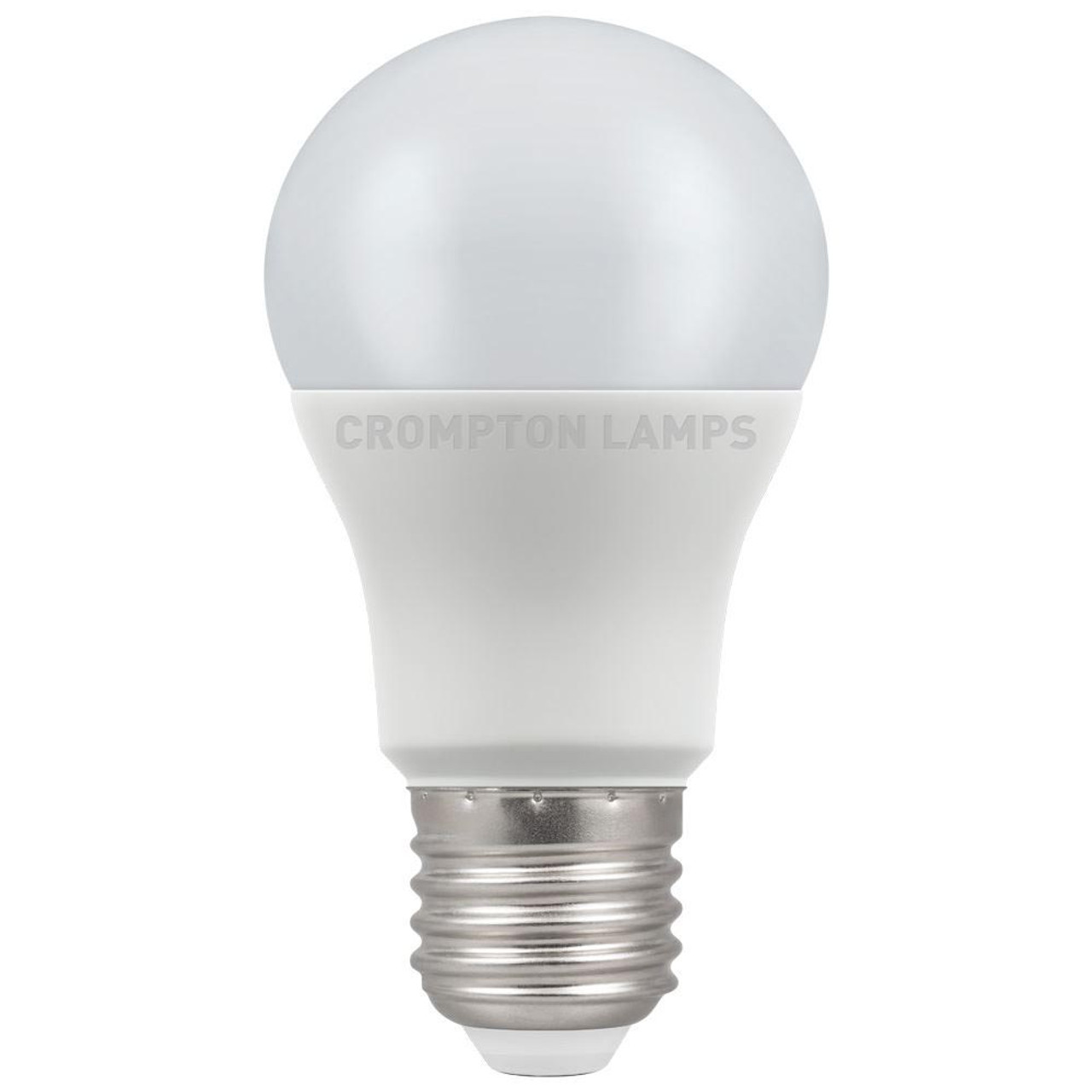 Crompton LED GLS Thermal Plastic 5.5W (40W eq.) E27 Very Warm White Opal