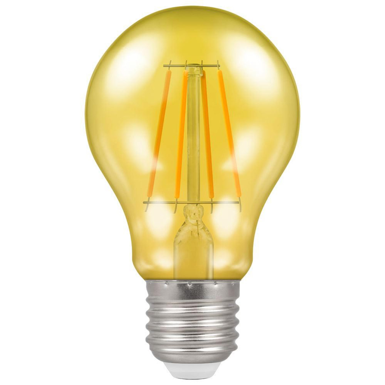 LED Filament Harlequin GLS 4.5W 240V ES Yellow