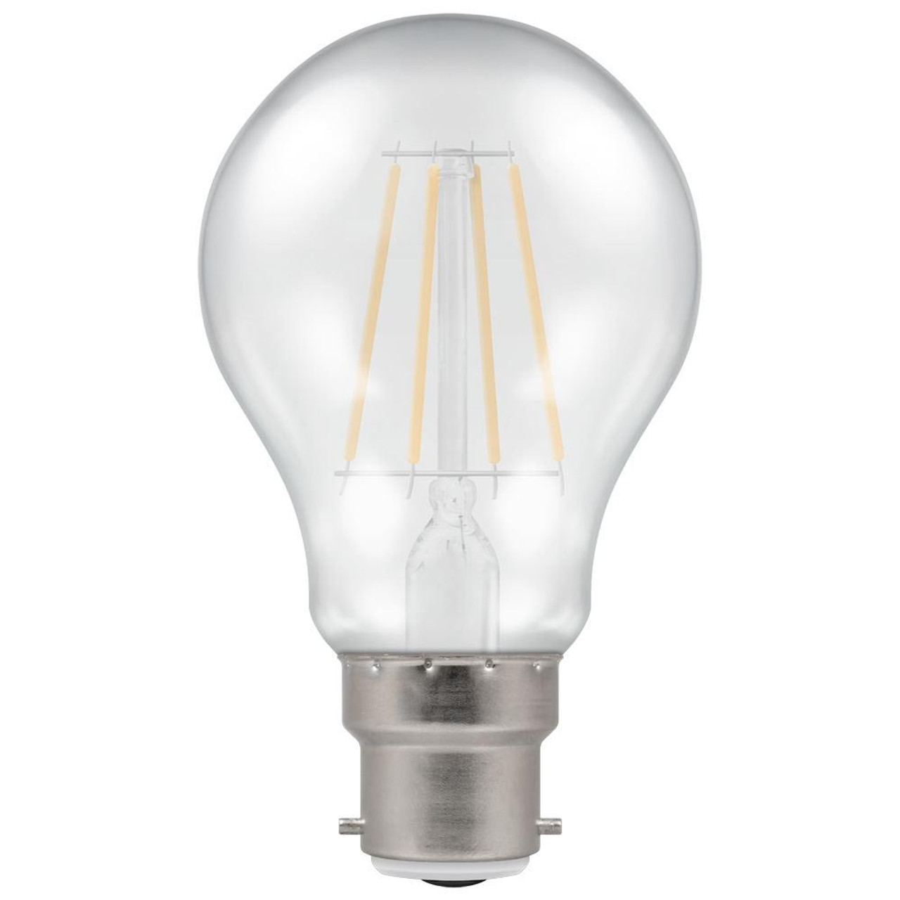 LED Filament Harlequin GLS 4.5W 240V BC White