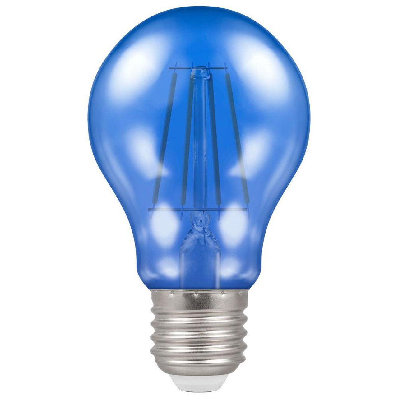LED Filament Harlequin GLS 4.5W 240V ES Blue