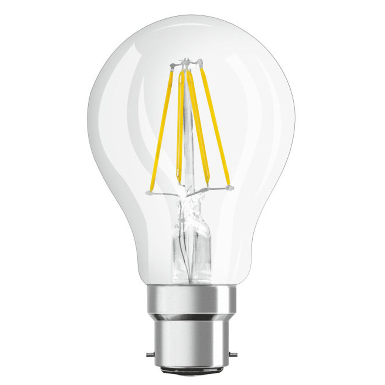 LED Filament GLS 7W (60W) B22d Very Warm White Clear Ledvance