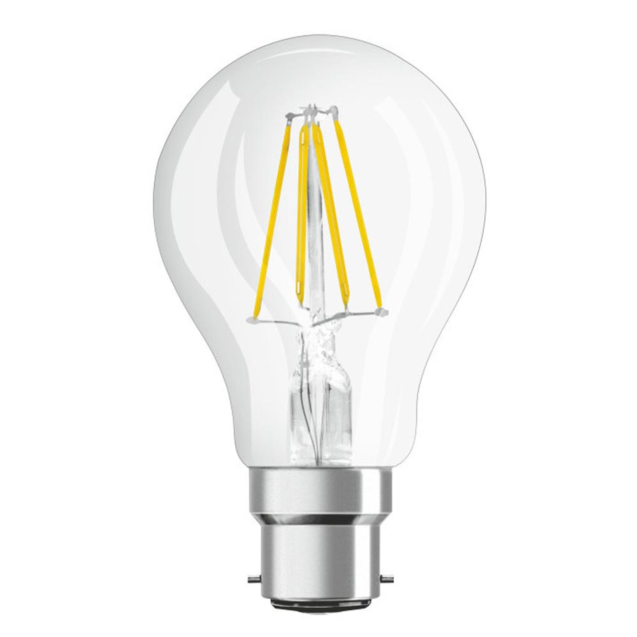 LED Filament GLS 4W (40W) B22d Very Warm White Clear Ledvance