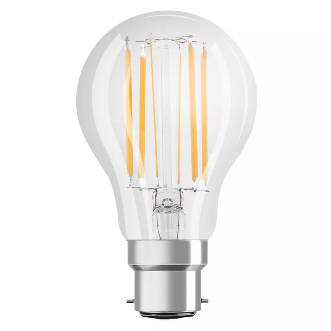 LED Filament GLS 7.5W (75W) B22d Cool White Clear Ledvance