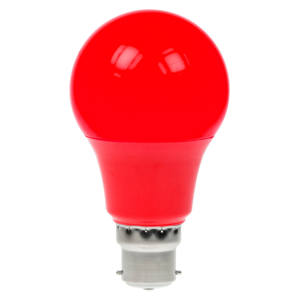 LED GLS 6W BC Red Dimmable Prolite