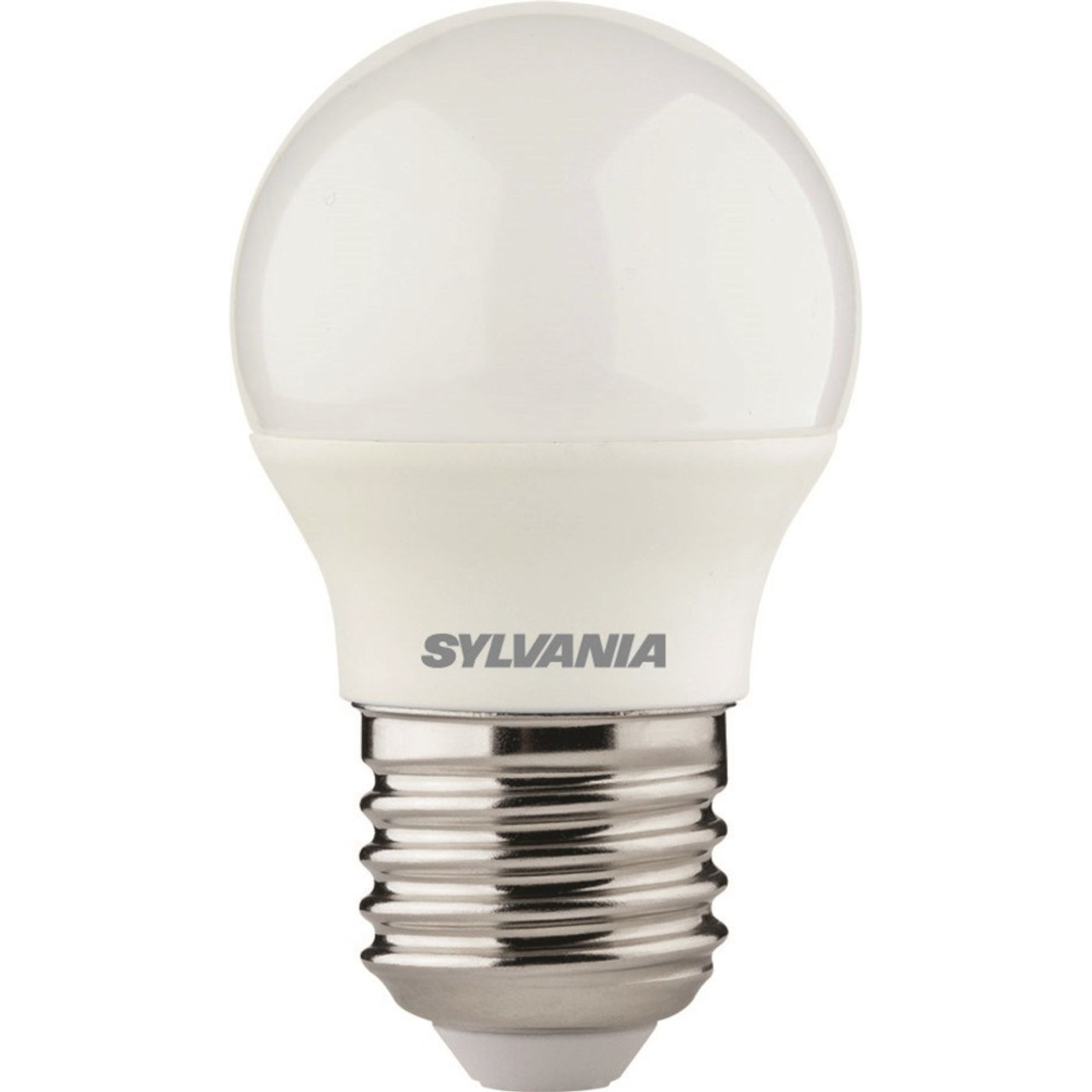 Sylvania LED 45mm Round 2.5W (25W Eq.) E27 Opal 2700K