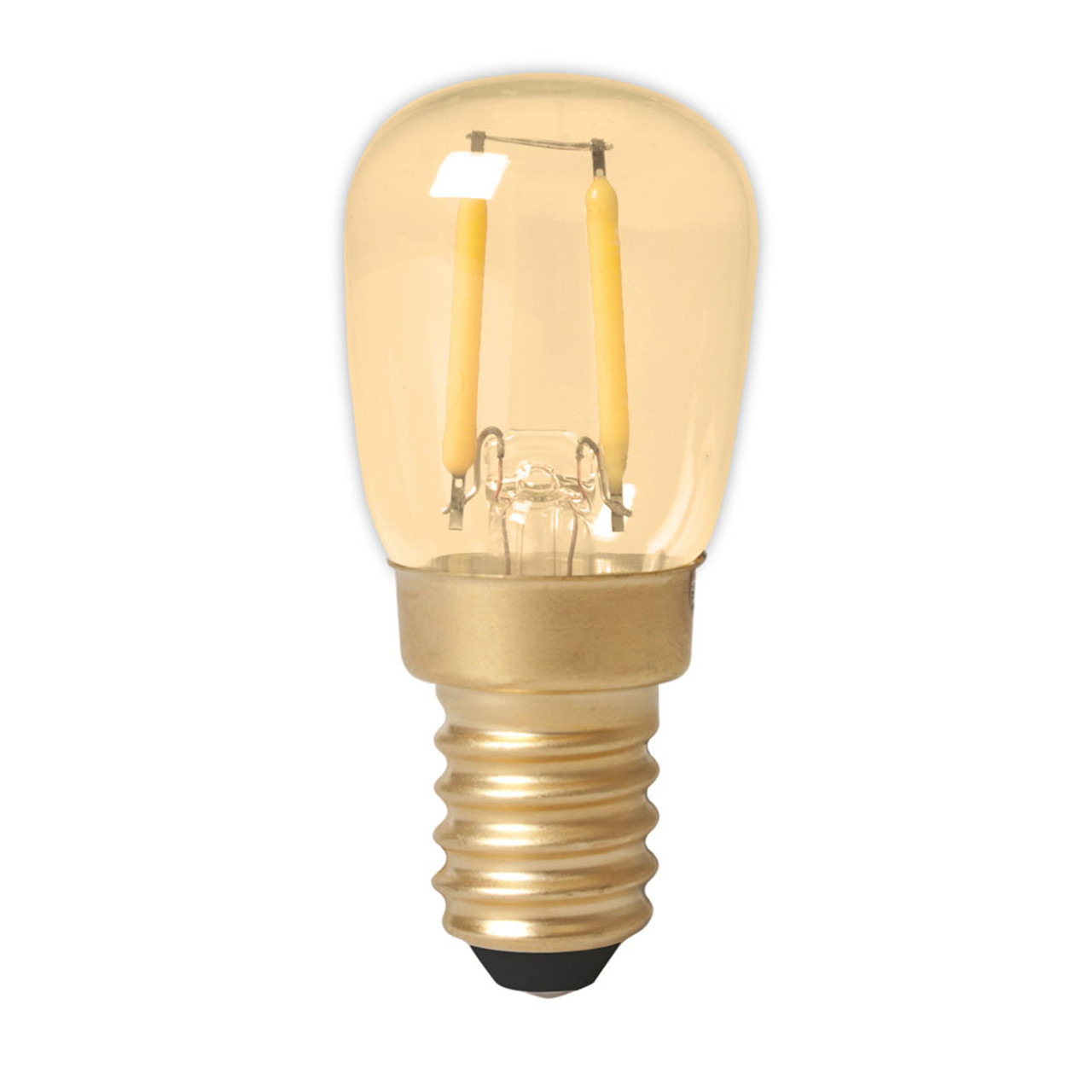 LED Straight Filament Pygmy 1.5W (15W eq.) 2100K E14 Gold Calex
