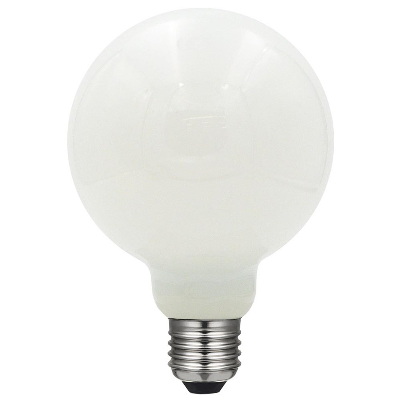 LED Full Glass Globe 95mm Opal ES 7W (45W) 240V 2700K Laes