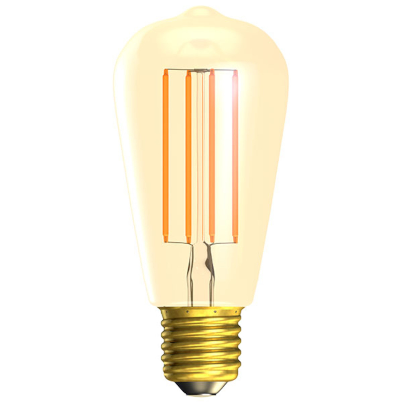 Bell LED Filament Squirrel Cage 240V 6W E27 Amber 2200K RA90 Dimmable