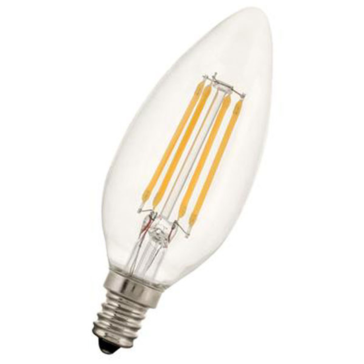 LED Filament Candle 3W 240V E12 Very Warm White Clear