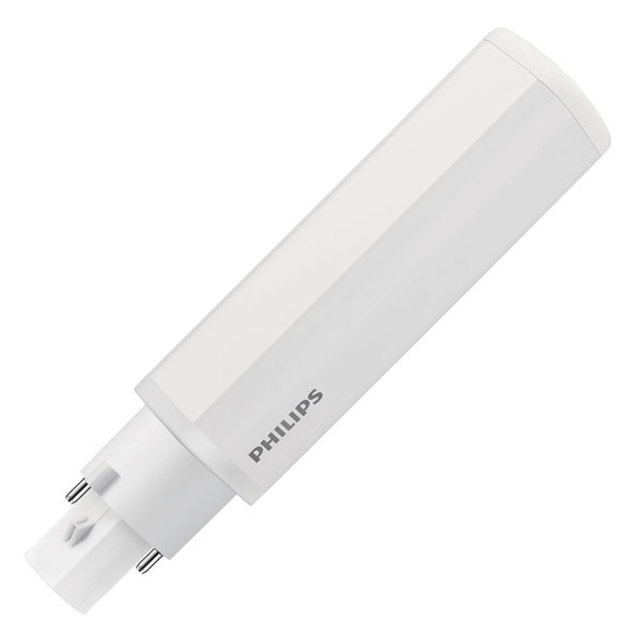 Philips CorePro LED PL-C 6.5W 2 Pin Warm White Plug-In Lamp - Horizontal Use