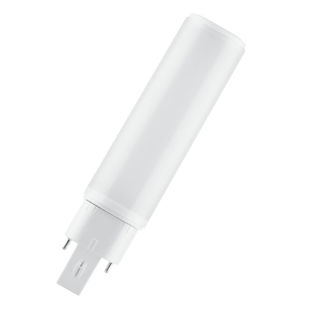 LED PL-C 6W (13W eq.) 4 Pin G24q-1 Cool White Dulux High Frequency and AC Mains