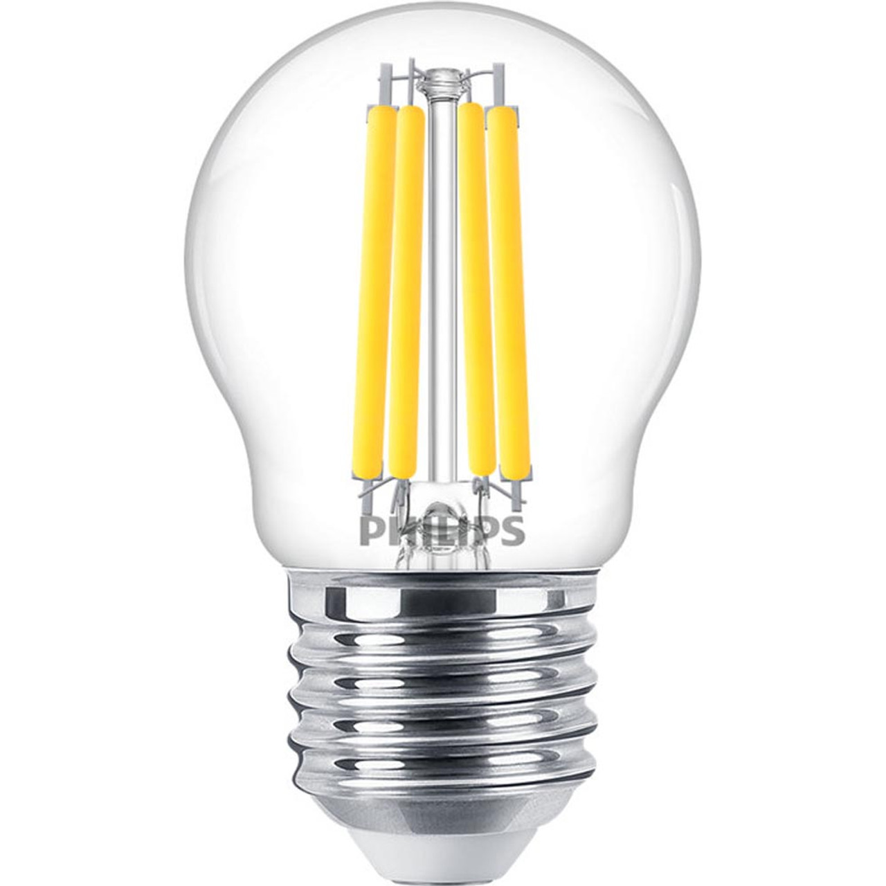 Philips LED P45 3.4W (40W) ES Clear Very Warm White RA90 Dimmable
