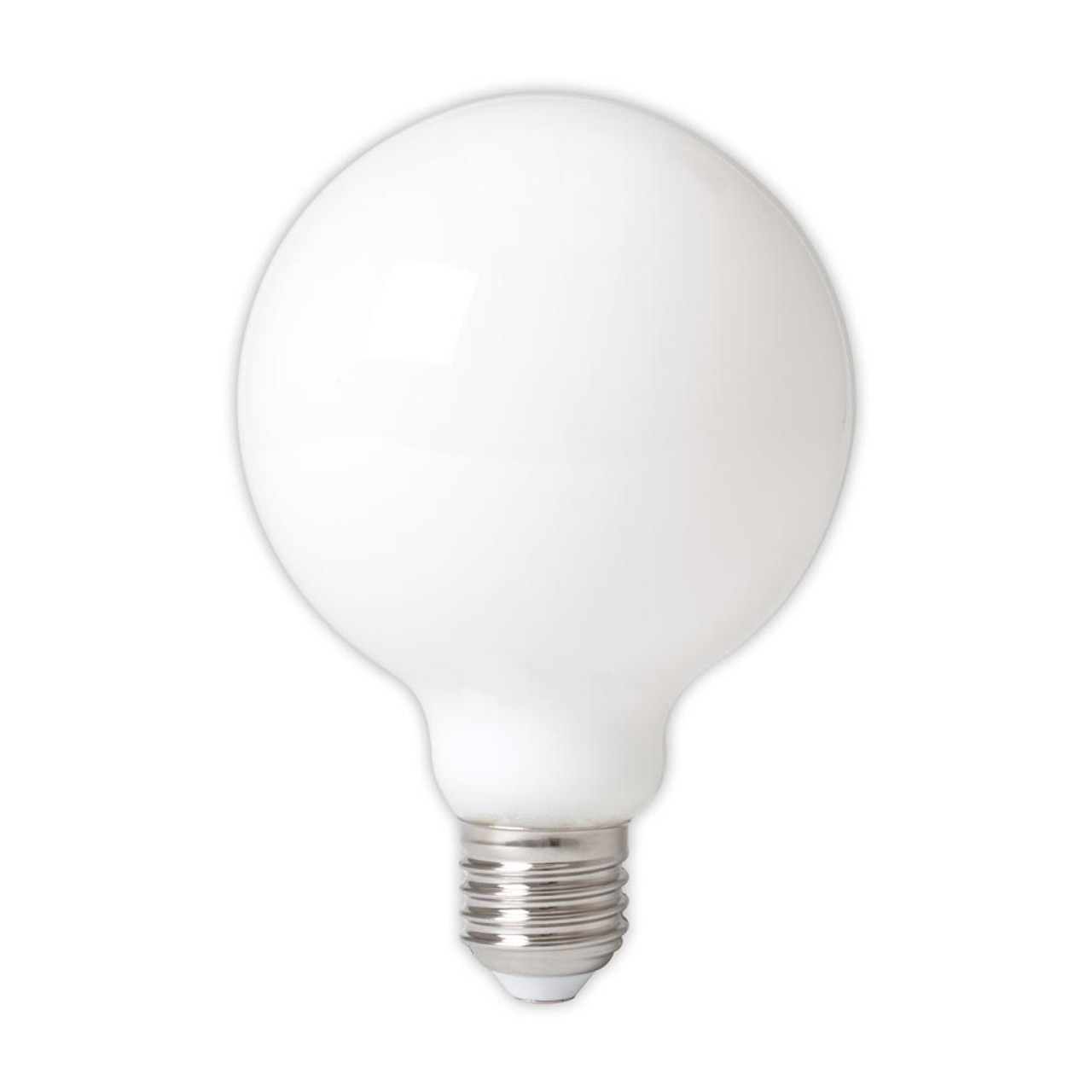 Calex LED Full Glass 95mm Globe 7.5W (60W eq.) 240V ES Opal 2700K Dimmable