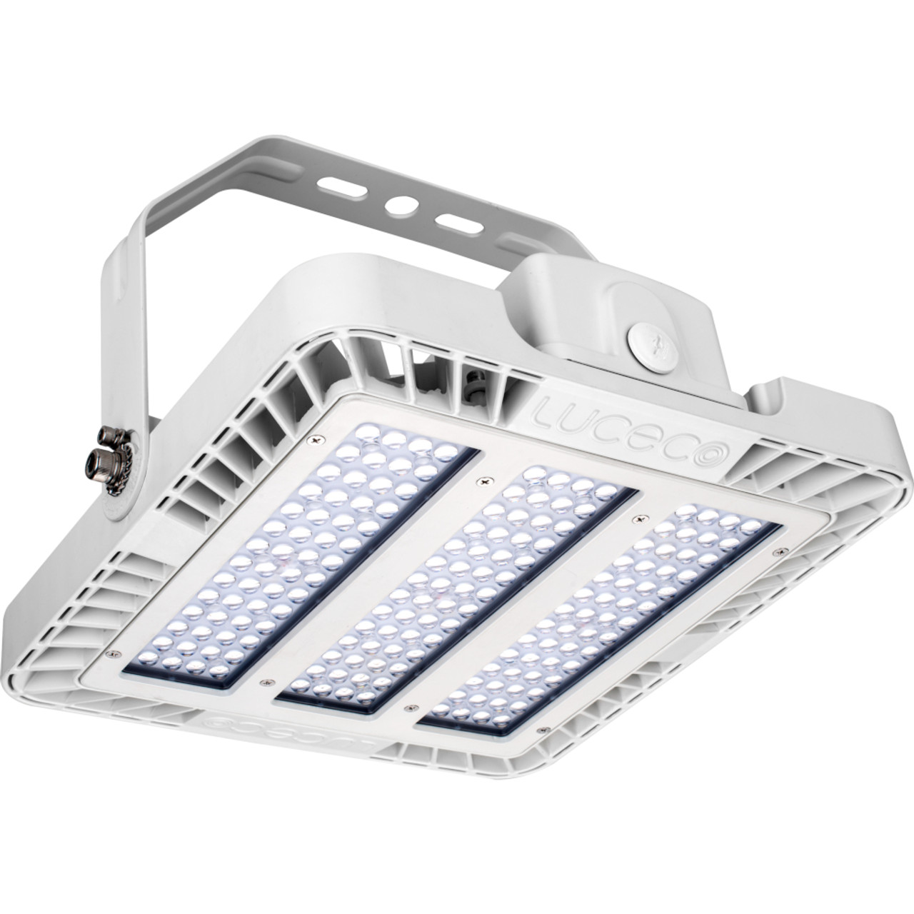 110W LED Ceres High Bay Luminaire IP65 4000K 90 Degrees Luceco