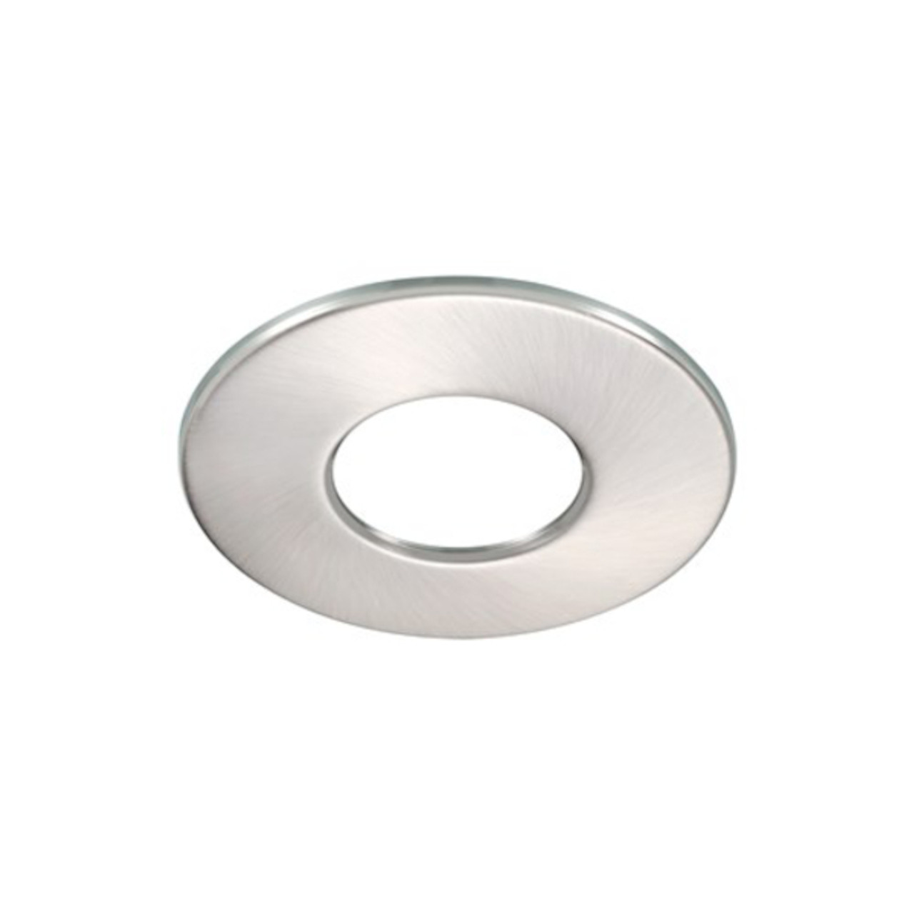 Brushed Nickel IP65 Bezel for Start Eco LED Fixed Fire Rated Downligh