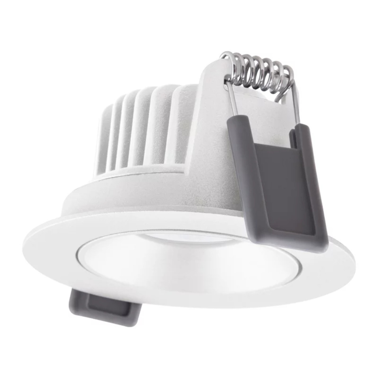 LED Tilting Spotlight 8W 3000K CRi90 36 Degrees 68mm Cut Out Dimmable White