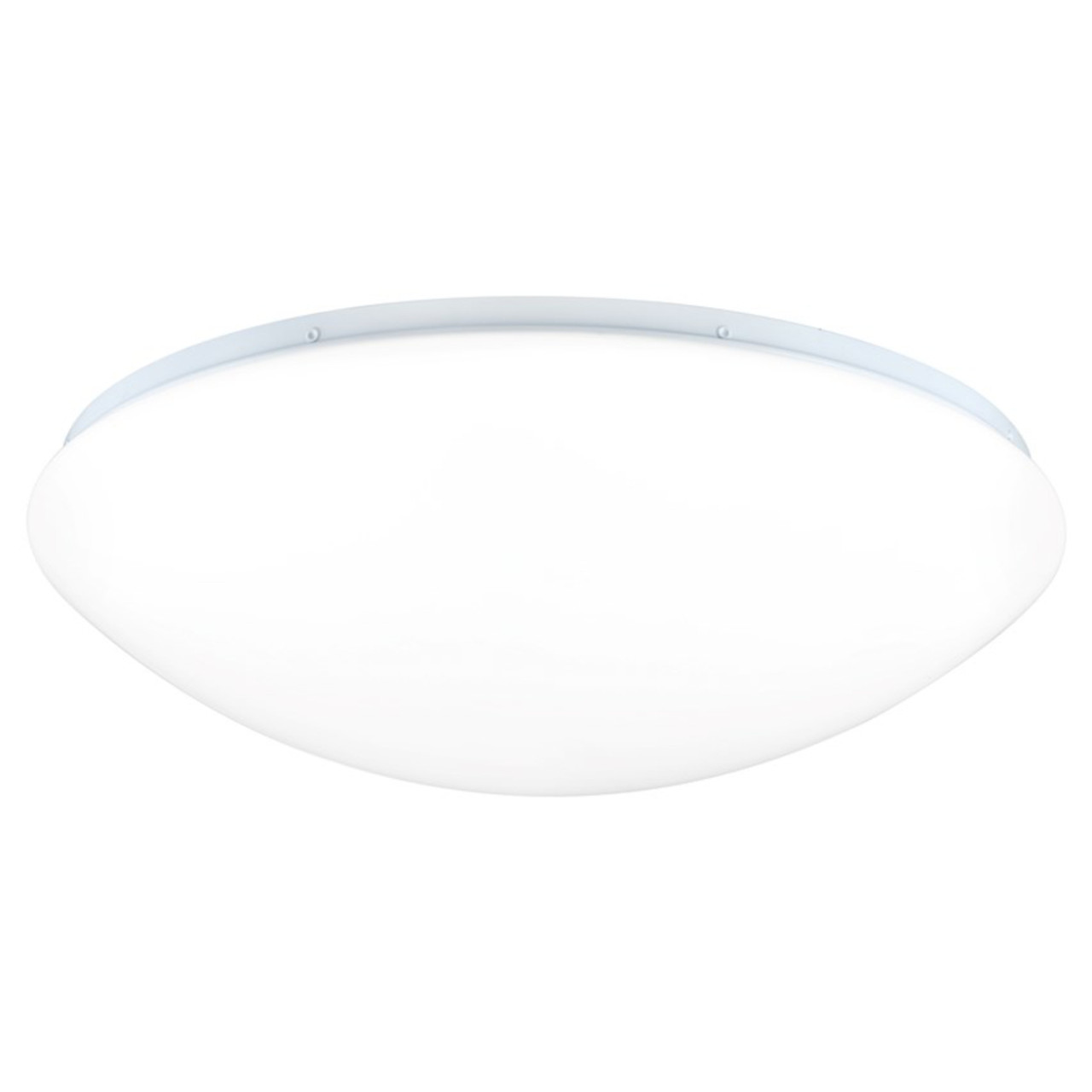 40W LED Surface Mounted 480mm Ceiling/Wall Light Dual 3000K/4000K IP44 Dim Emergency