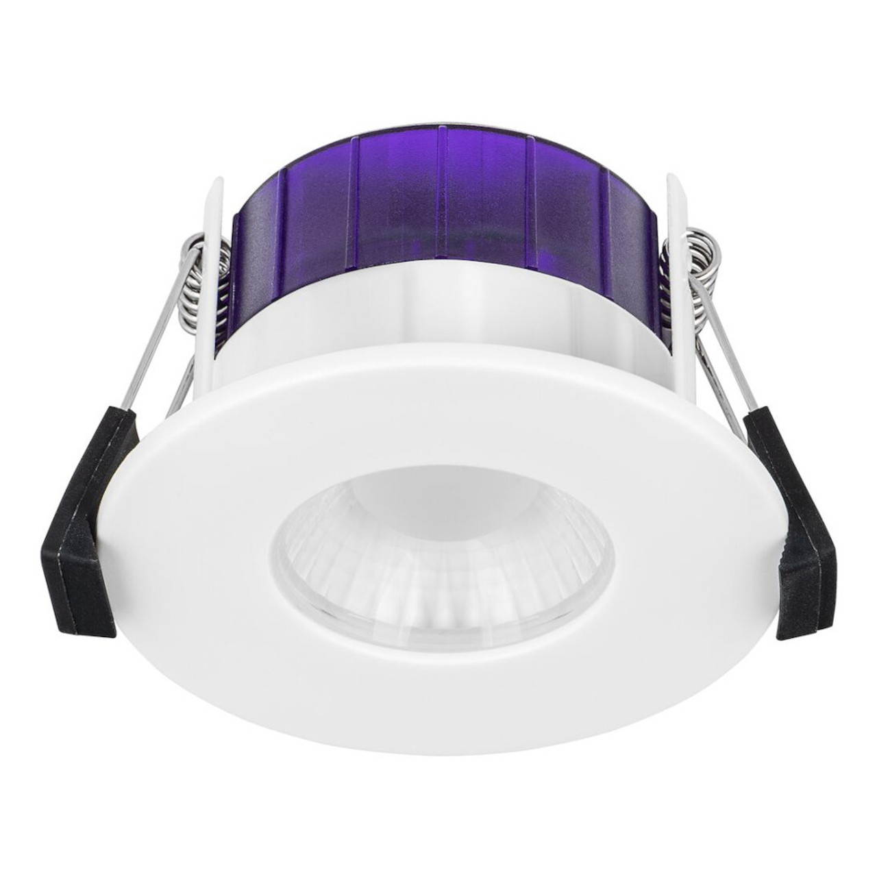 LED Fixed Fire Rated Downlight Flat FType 4W/6W 3000K/4000K Dim to Warm