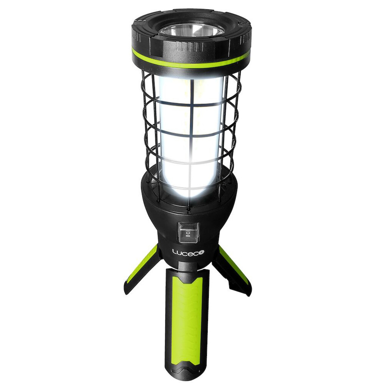 LED Rechargeable Cage Work Light 10W 600lm 6500K 360 Degrees Luceco