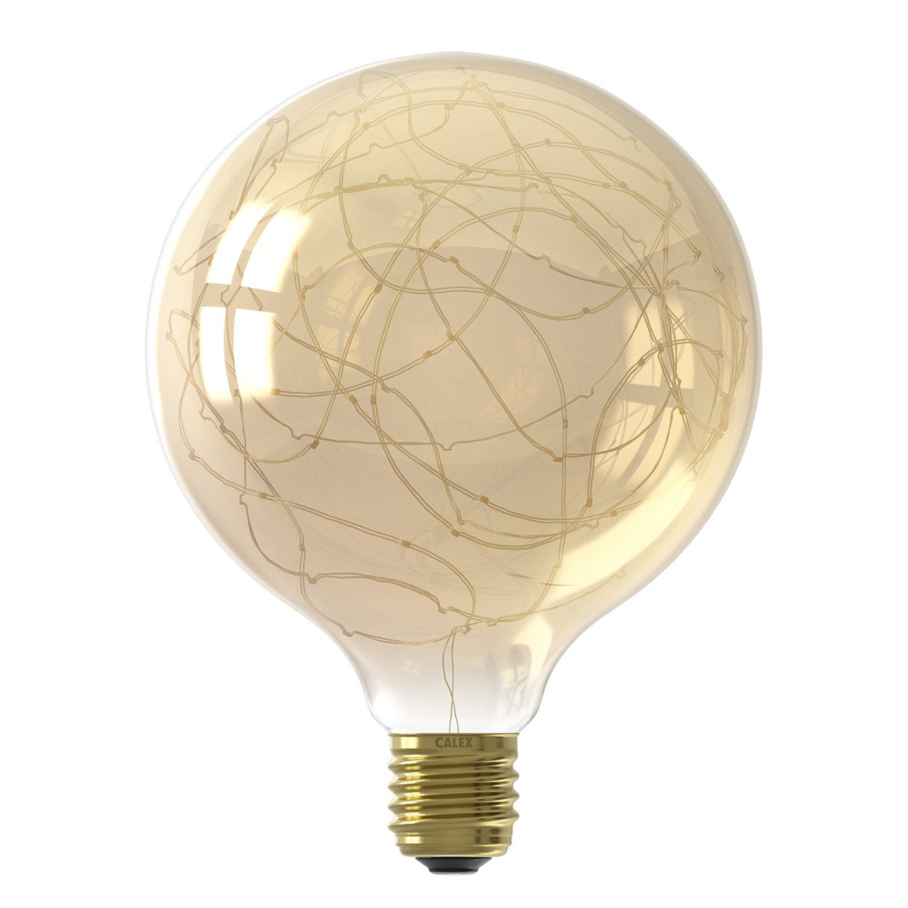 Calex LED Stars Filament 125mm Globe 1.5W 50lm E27 Gold 3000K