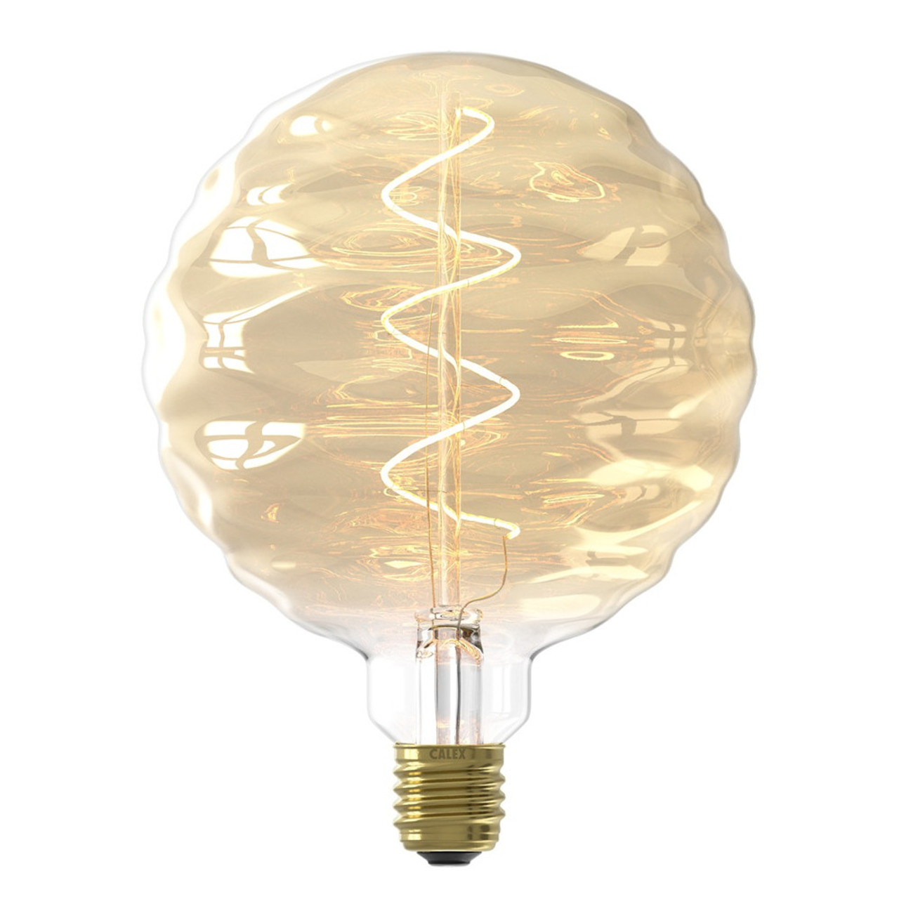 Calex LED Bilbao Lamp Gold 4W E27 1800K CRi90 Dimmable