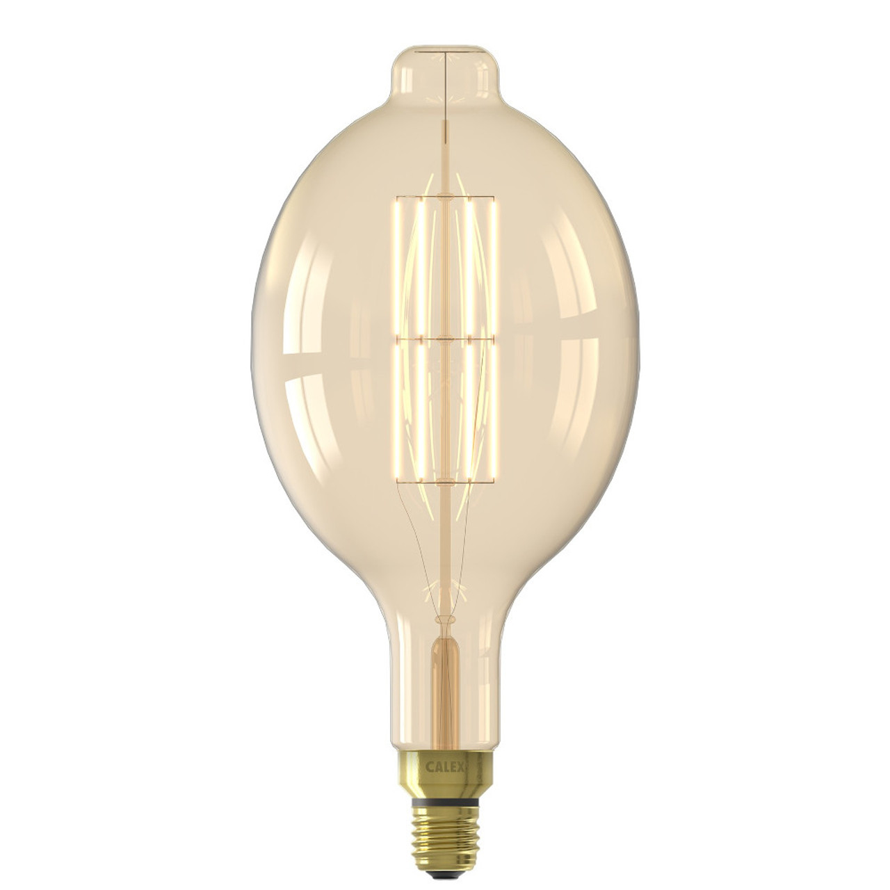 Calex LED Filament Colosseum Lamp 240V 10.5W E27 Gold 2100K Dimmable