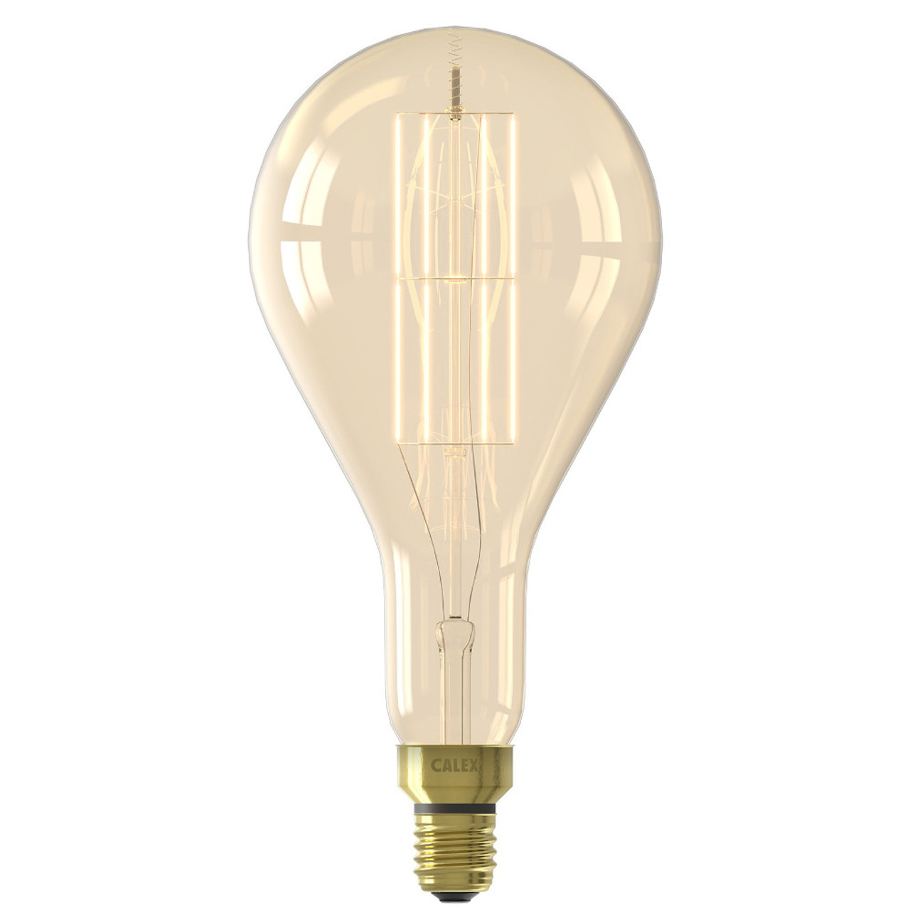 Calex LED Filament Splash Lamp 240V 10.5W E27 Gold 2100K Dimmable