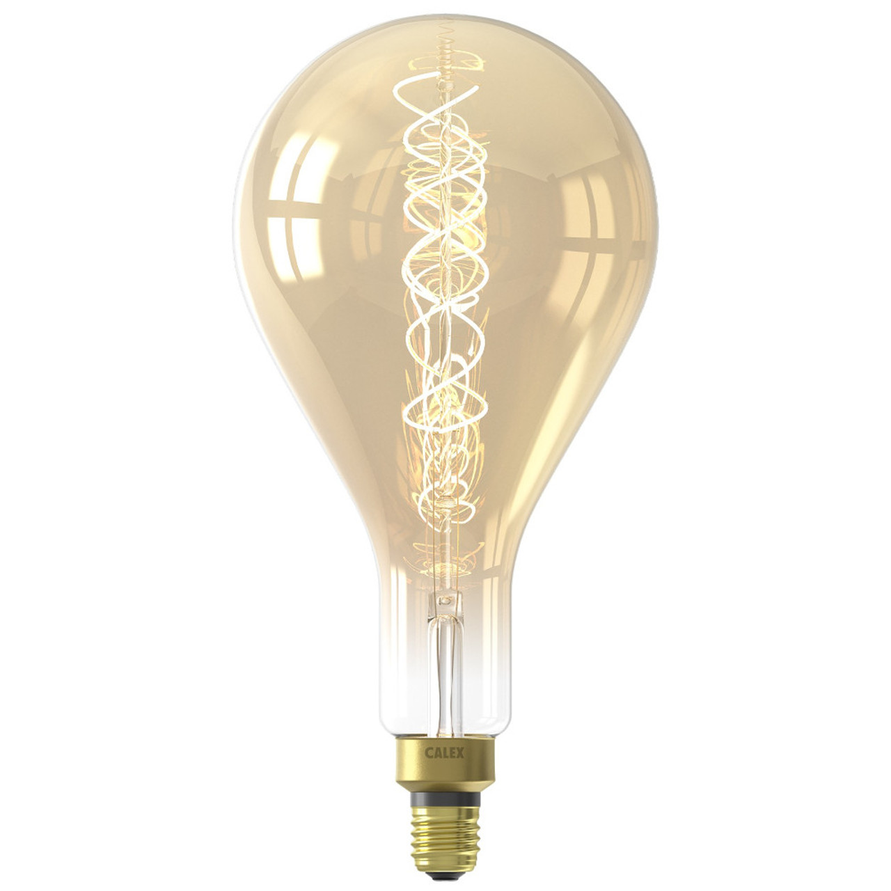 Calex LED Filament Splash Lamp 240V 3W 250lm E27 Gold 2200K Dimmable
