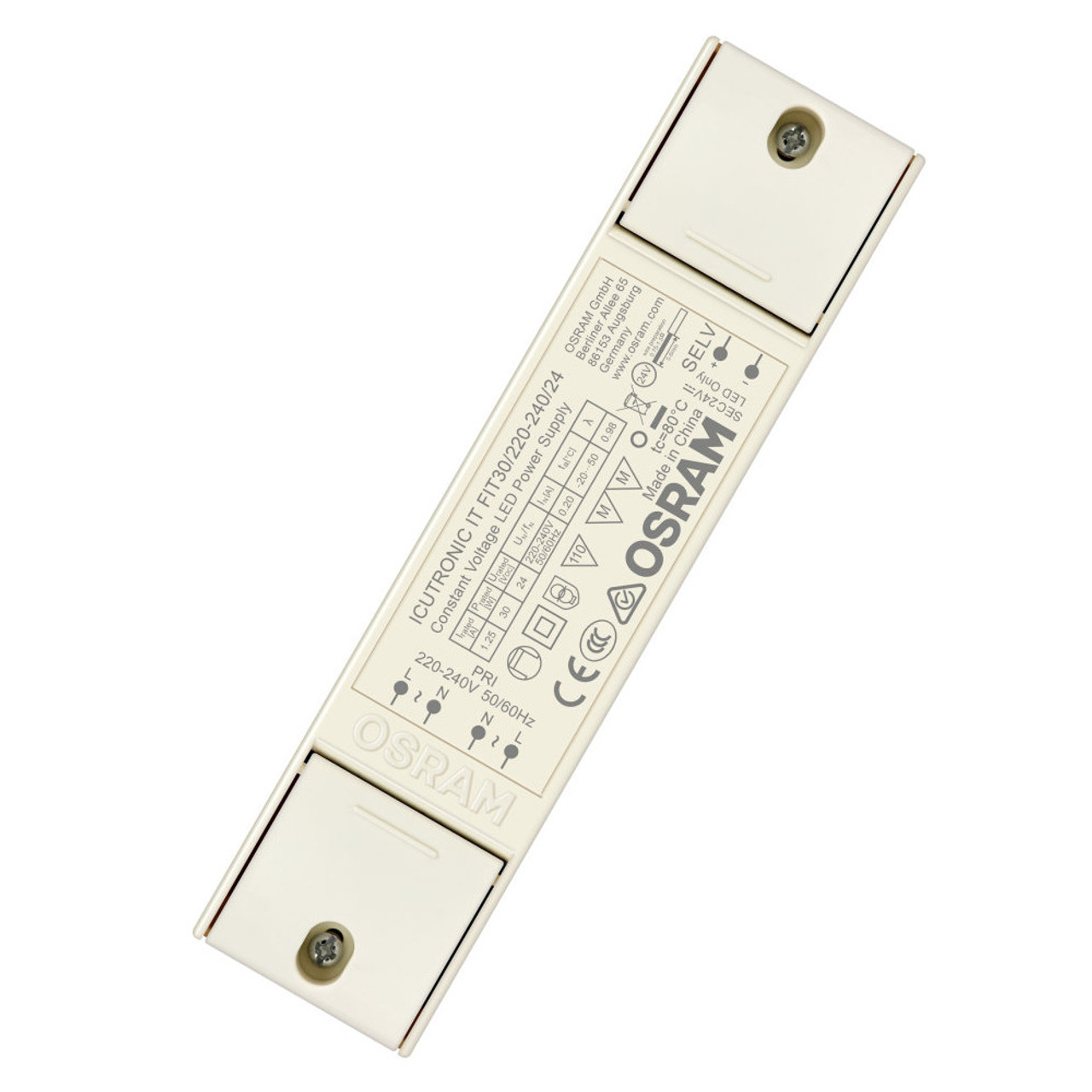 Constant Voltage LED Driver 60W 24V Icutronic Fit