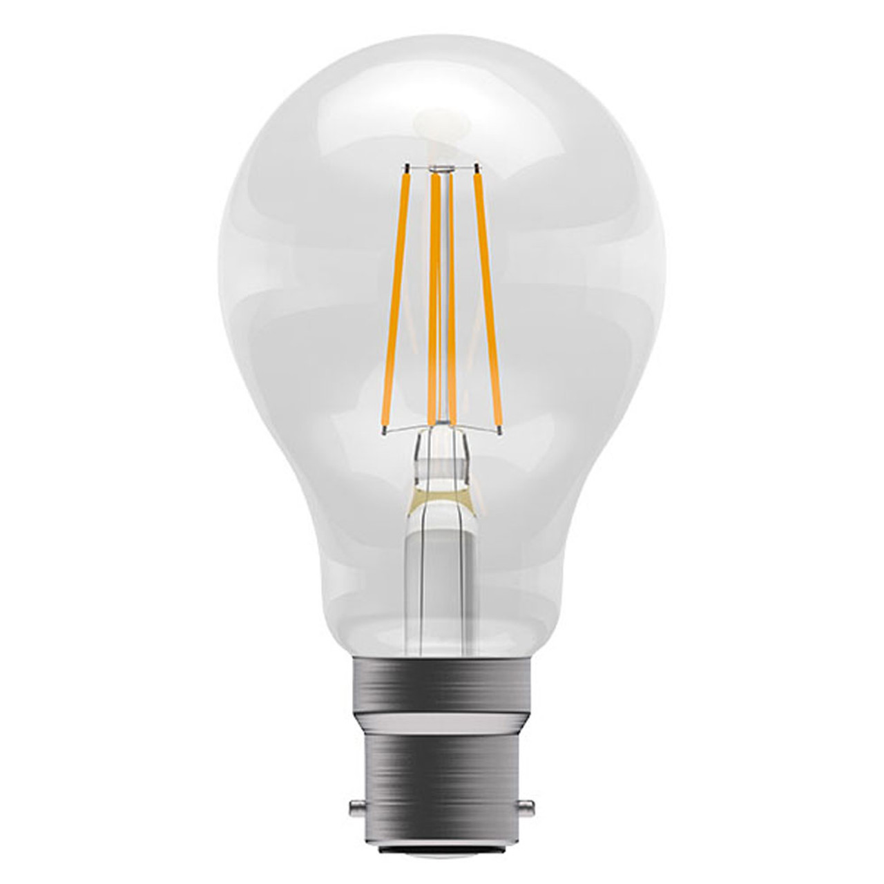 LED Filament GLS 3.3W (40W eqv.) BC Clear 2700K Dimmable