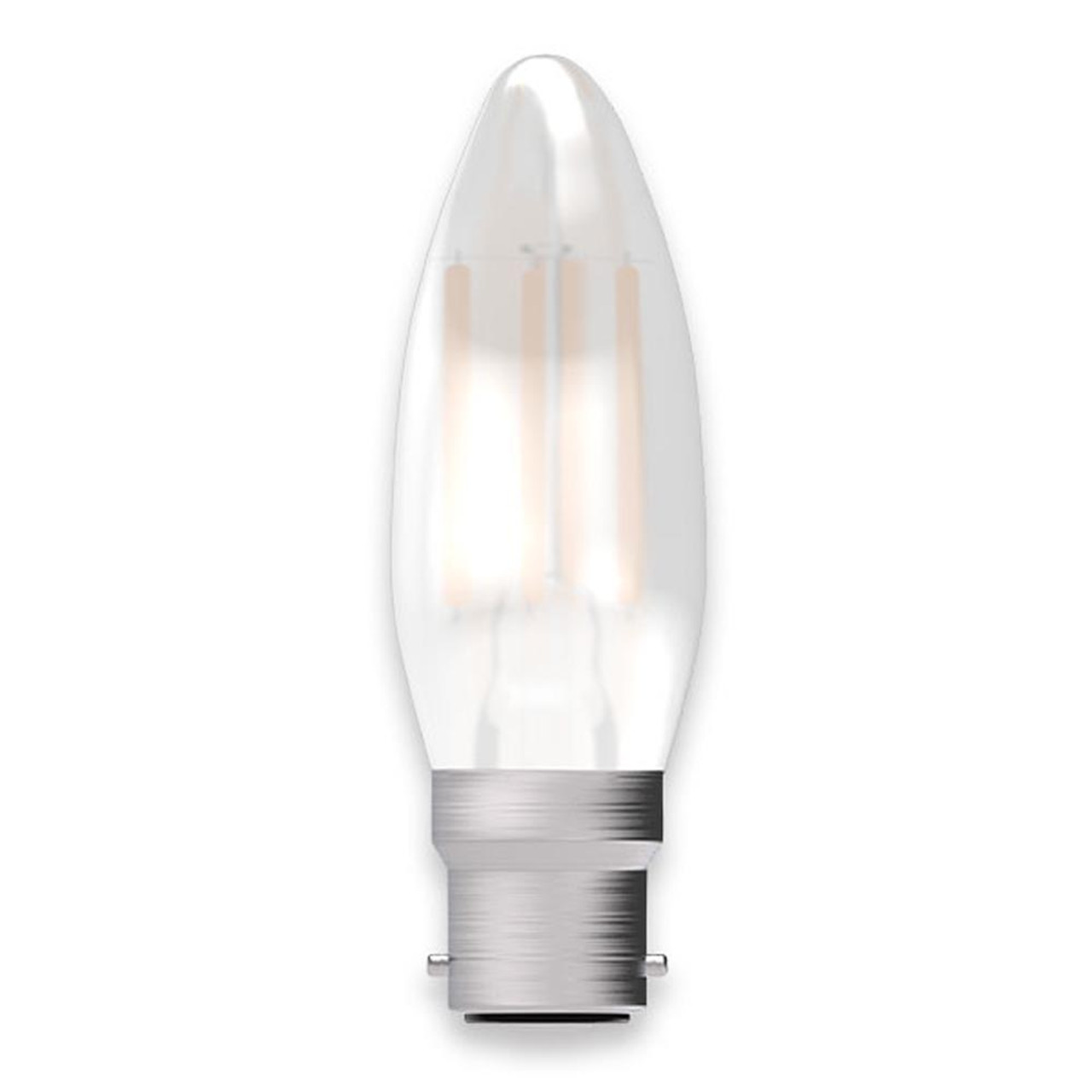 LED Filament Candle 3.3W (40W eqv.) BC Opal 2700K Dimmable