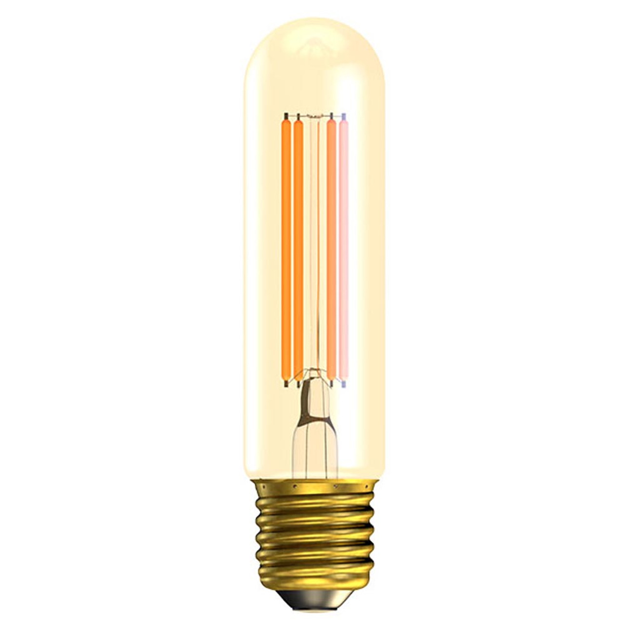 LED Vintage Tubular 240V 3.3W E27 2200K 30x130mm Gold BEL