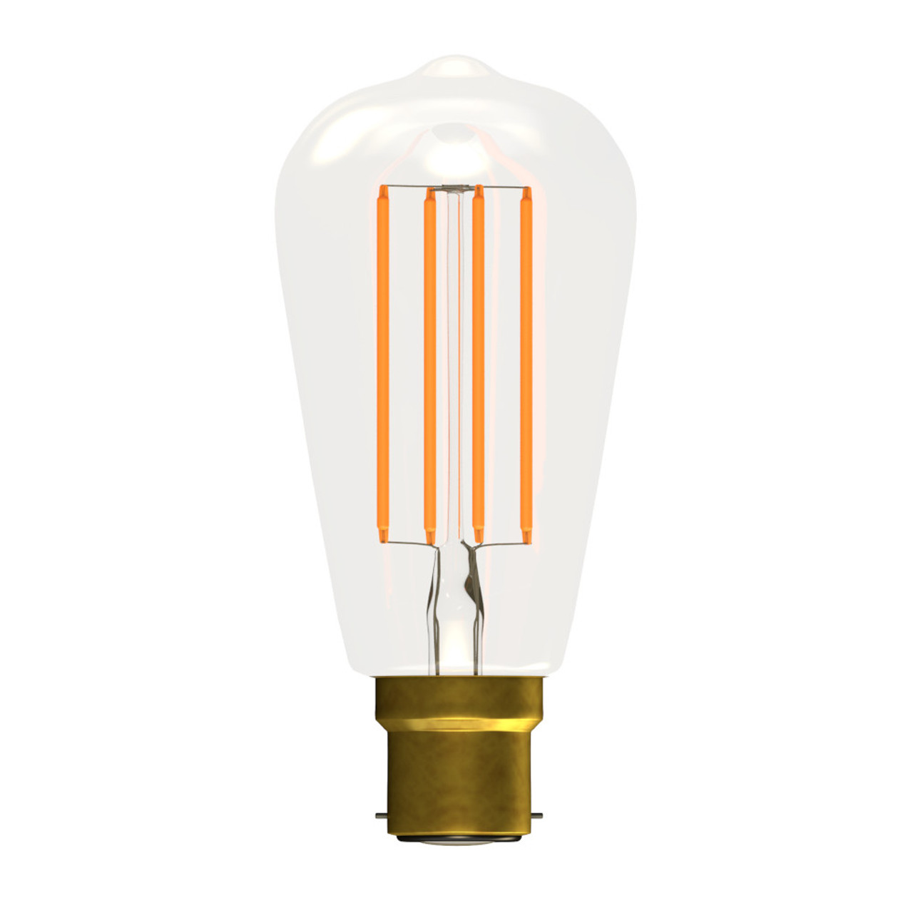 LED Filament Squirrel Cage 3.3W (40W eqv.) B22d 2700K Clear Dimmable