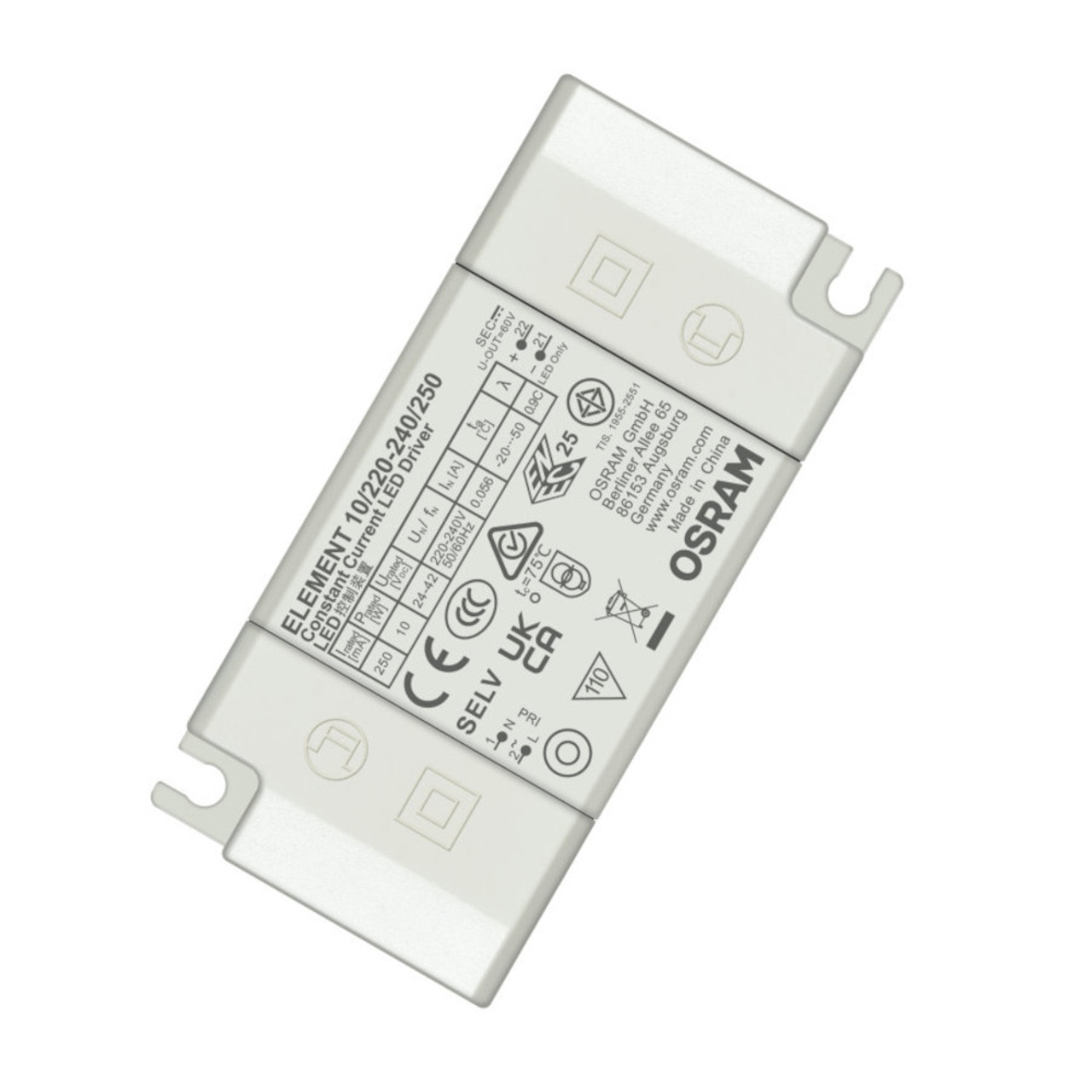 Osram Element G4 10W 250mA Constant Current LED Driver