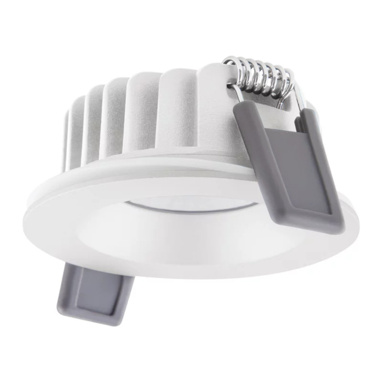 LED Recessed Spotlight 6W 3000K CRi90 36 Degrees IP65 in White Dim