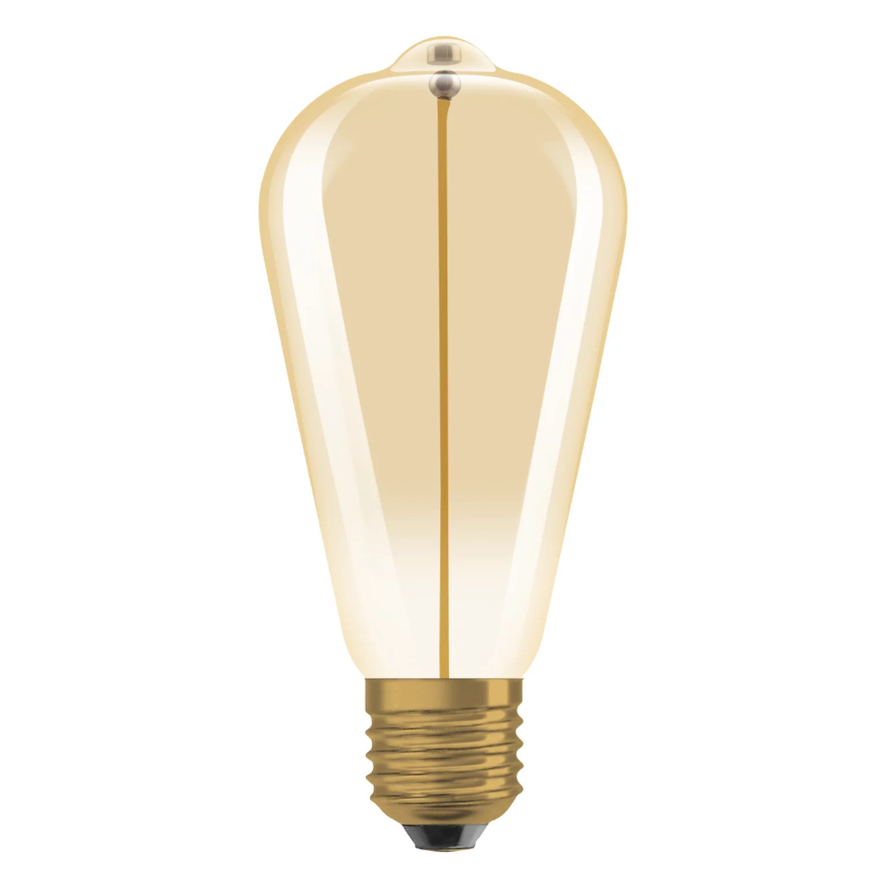Vintage 1906 LED Magnetic ST64 Lamp 2.2W (12W eq.) E27 2700K Gold