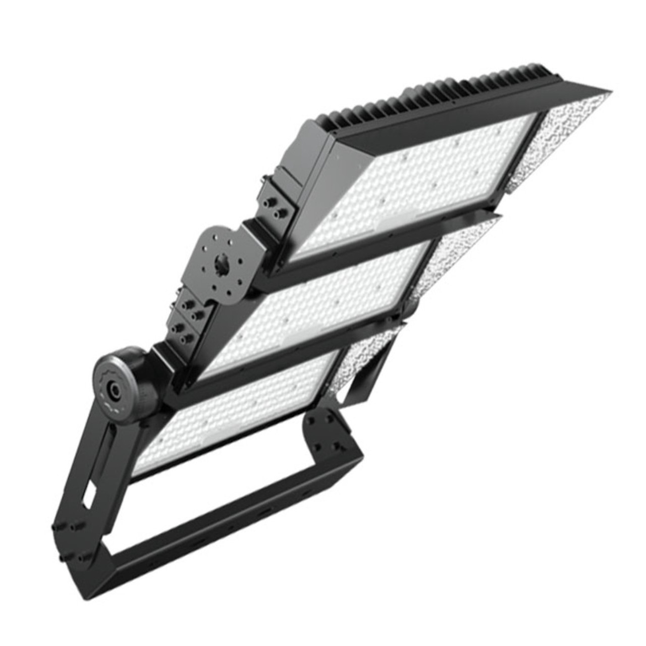 1800W Powertron LED Floodlight 5700K IP66 200-400V Medium Asymmetric Beam