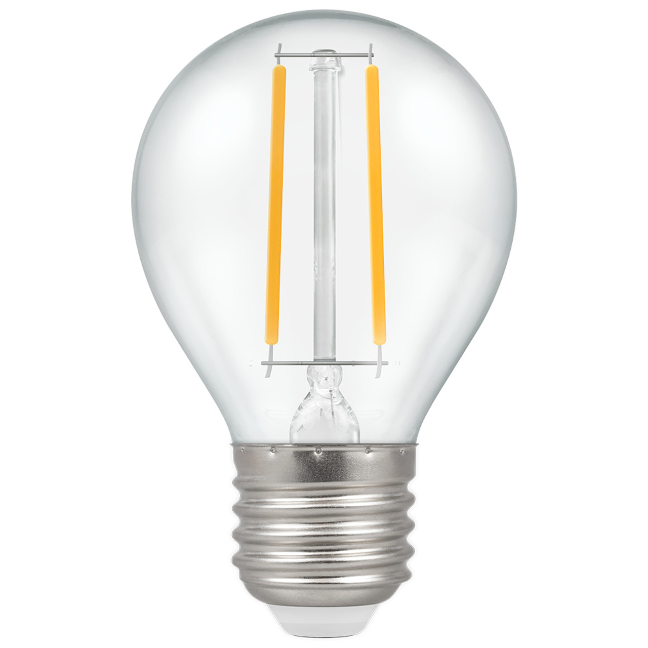 LED 45mm Round 2.2W (25W eq.) E27 Clear 4000K Crompton