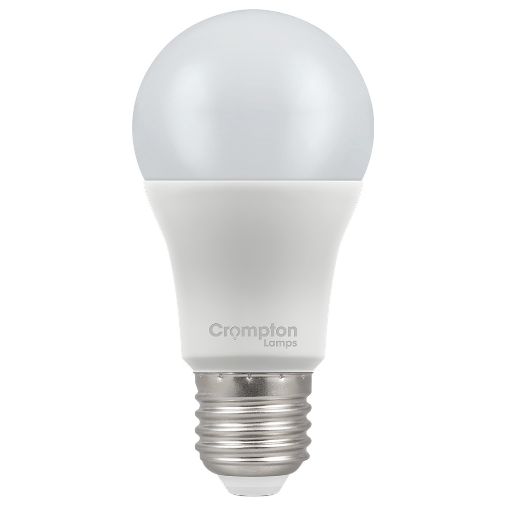 LED Thermal Plastic GLS 13W (100W eq.) E27 Opal 4000K Crompton