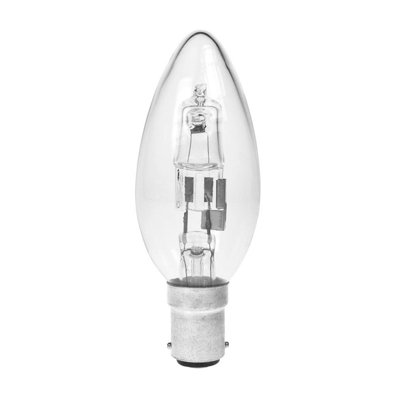 Halogen Candle 240V Clear 28W SBC