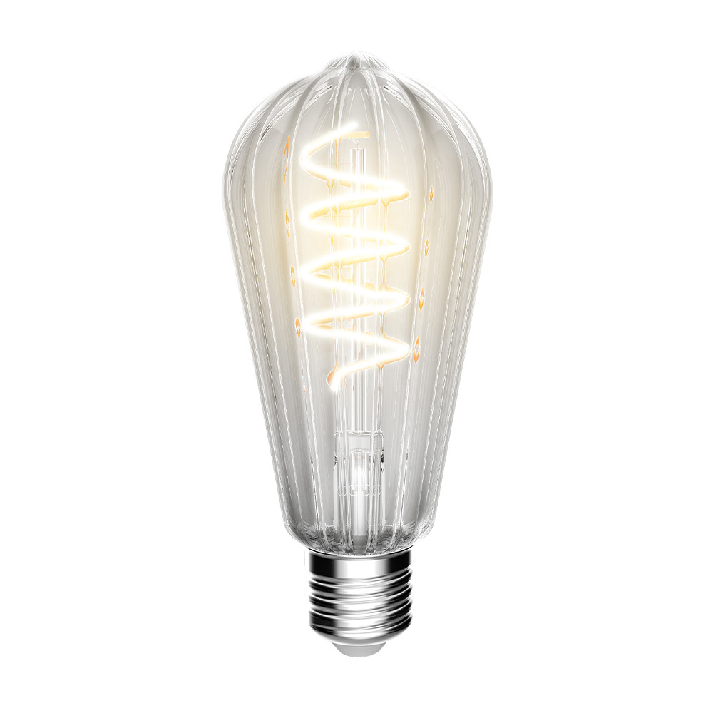 LED Solis Teardrop Clear PS64 3.5W 1800K E27 Crompton