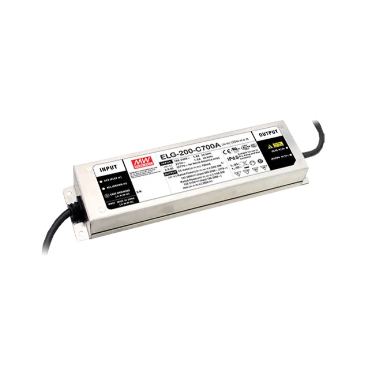 Constant Current LED Driver 200W 350-700mA IP65 Mean Well